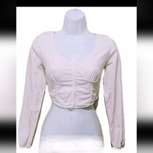 Shein Coquette Maiden Blouse Top S Cotton 90s Y2K Whimsical